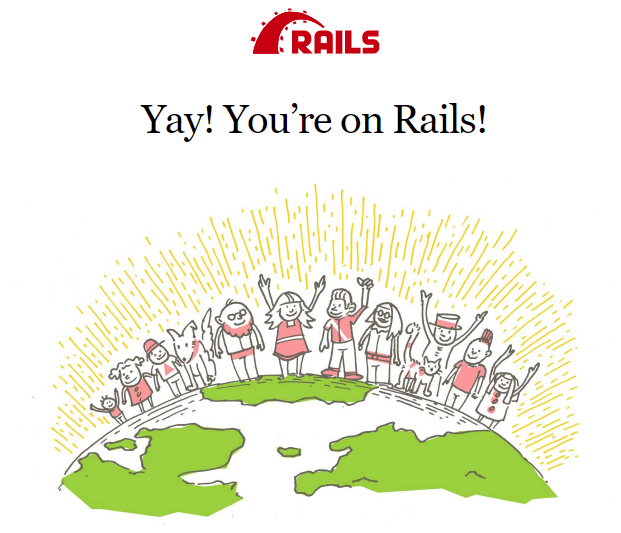 Yay!You're on Rails!